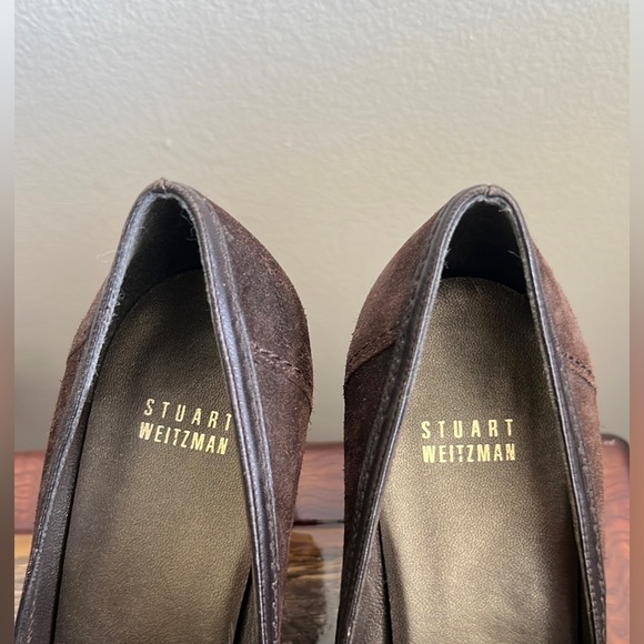 Stuart Weitzman shoes women Size 9M brown color - Picture 2 of 9